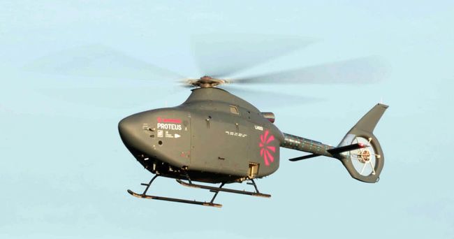 У Британії вперше піднявся в повітря автономний військовий вертоліт