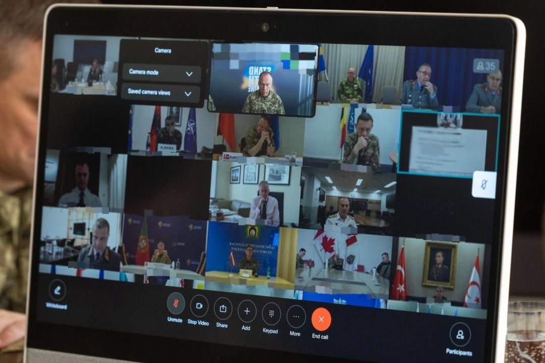 Сирський обговорив із головнокомандувачами країн «Коаліції охочих» безпекові гарантії для України