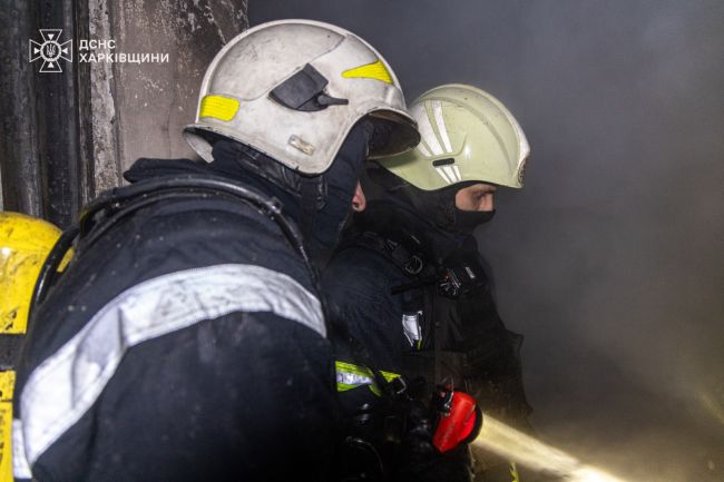 В результаті масованої атаки БпЛА на Харків сталися руйнації та пожежі, є постраждалі (ФОТО, ВІДЕО)