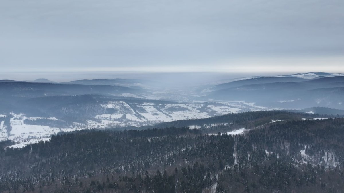 Прикордоння Львівщини під впливом зимової стихії: кадри з кордону