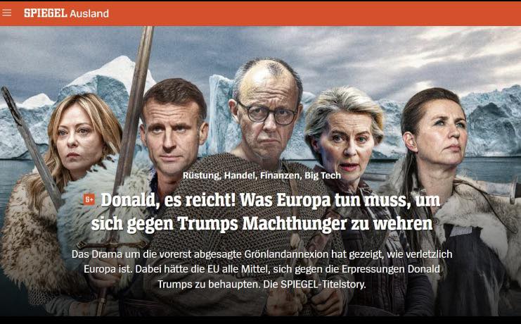 «Европе нужно сказать Дональду хватит!» - Der Spiegel