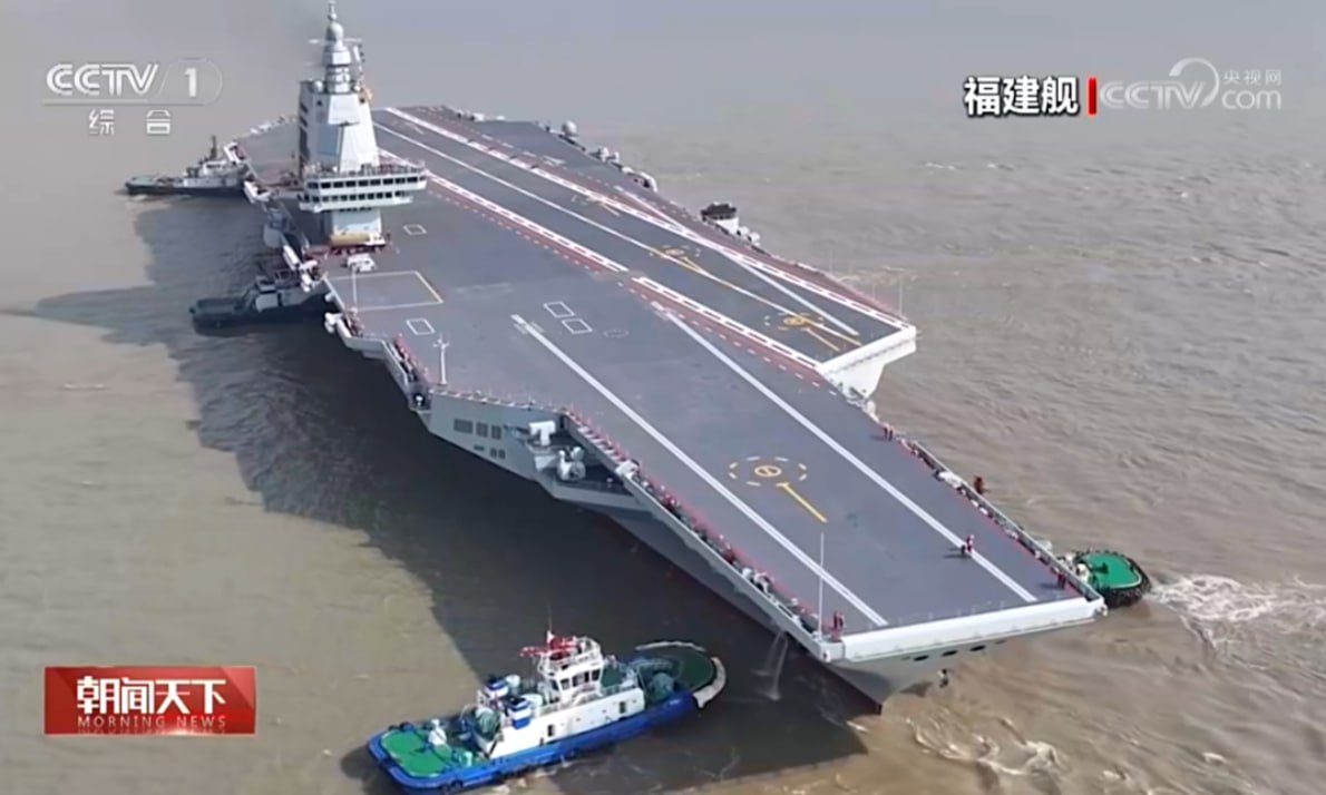 Китай последовательно ускоряет наращивание своего авианосного флота