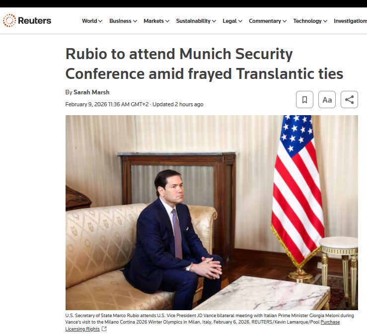 Глава Мюнхенської конференції оголосив склад делегації США й заявив, що очікує на участь Зеленського