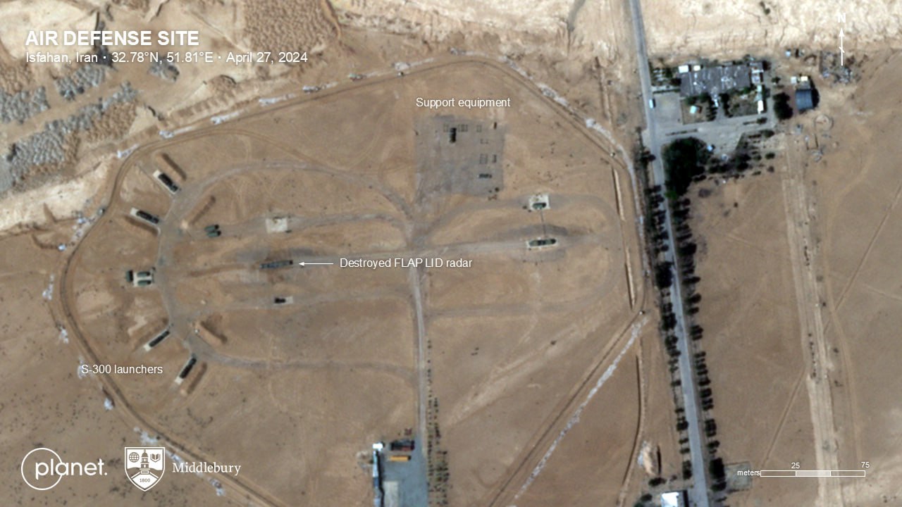 OSINT-аналитики фиксируют развертывание пусковых установок ЗРК С-300 на позициях вокруг Тегерана.