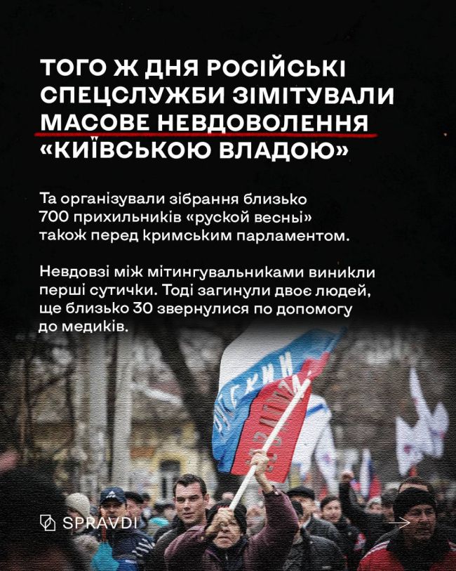 Крим не мовчав: як тисячі людей не дали видати окупацію за «волевиявлення» Крим не мовчав: як тисячі людей не дали видати окупацію за «волевиявлення»