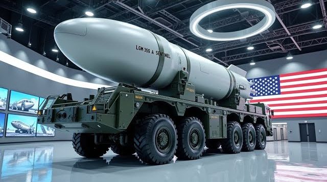 Американські розробники представили міжконтинентальну балістичну ракету LGM-35A Sentinel