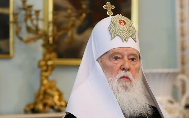 Патріарха Філарета, як він і заповів, поховали у Володимирському соборі