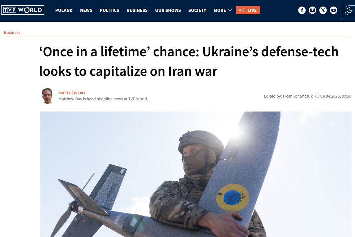 Україну тепер сприймають не як прохача зброї, а як джерело безпеки та військових технологій