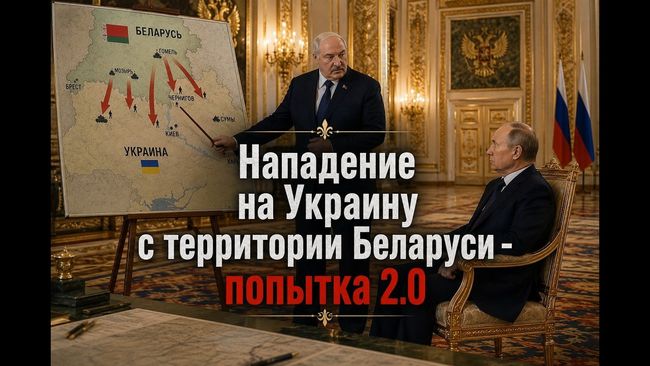 Нападение на Украину с территории Беларуси 2.0 Нападение на Украину с территории Беларуси 2.0