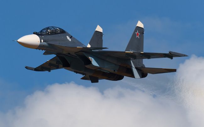 российские Су-30СМ2 получили исключительно российскую авионику.