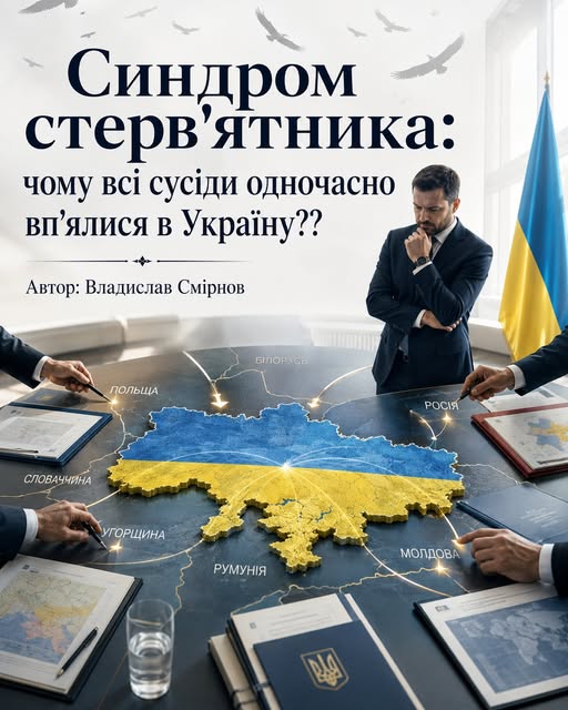 Синдром стервятника: Чому всі сусіди одночасно вп’ялися в Україну??
