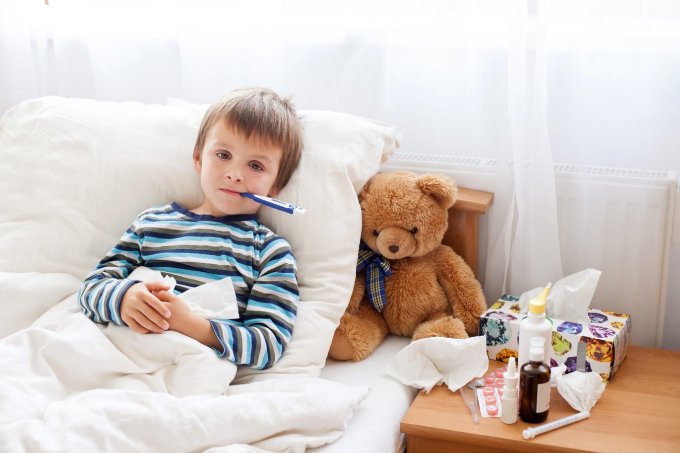 Детский насморк: как избежать осложнений?