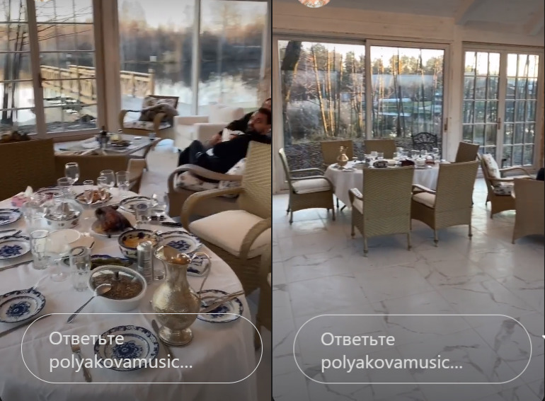 Оля Полякова показала свой новый роскошный домик с панорамными окнами и камином прямо на берегу озера