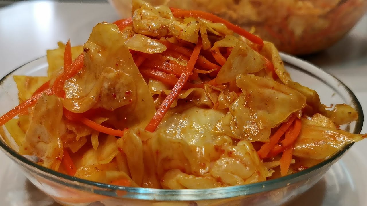 Как приготовить капусту по-корейски: очень вкусно, быстро, недорого и салата получается много