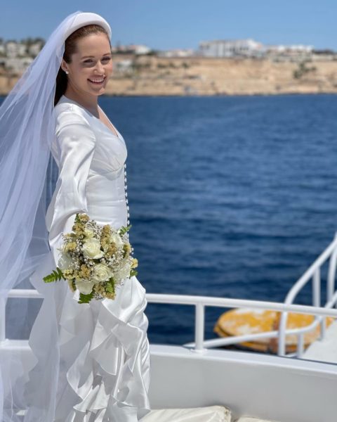 Известная украинская актриса Наталка Денисенко в четвертый раз вышла замуж – на этот раз в Египте
