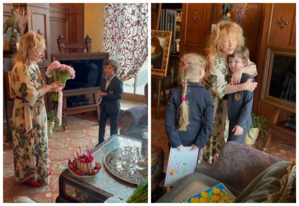 Как Лиза, Гарри и Максим Галкины поздравили Аллу Пугачеву