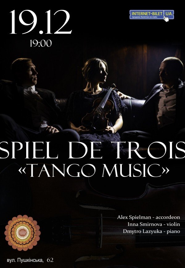 SPIEL DE TROIS. TANGO MUSIC