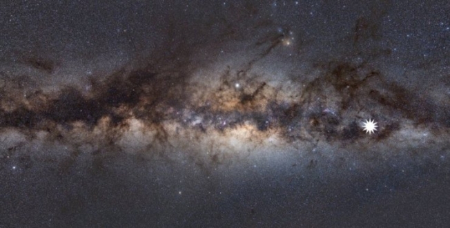 В Млечном Пути астрономы нашли вращающийся объект, неизвестный науке