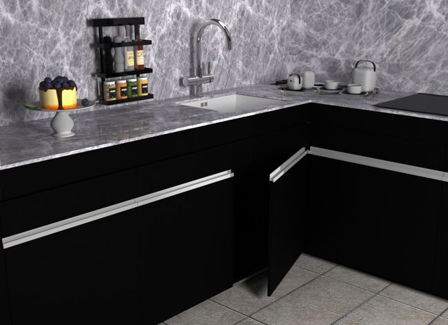 Цвет ручки профиля: как подобрать к фасадам и фурнитуре