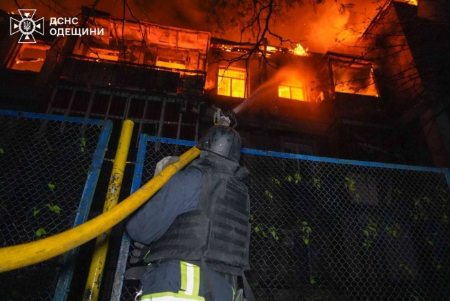 Внаслідок нічної дронової атаки росіян по Одесі загинуло двоє людей, ще пʼятеро травмовані