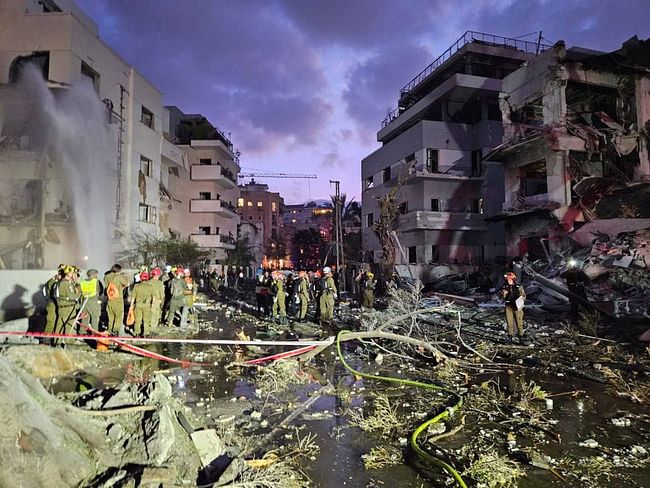 Ночью Иран все же смог осуществить запуски ракет по Израилю