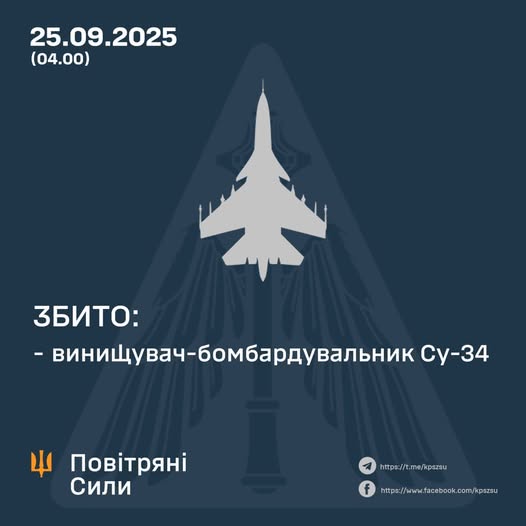 Загальні бойові втрати противника з 24.02.22 по 25.09.25 орієнтовно (ОНОВЛЕНО)