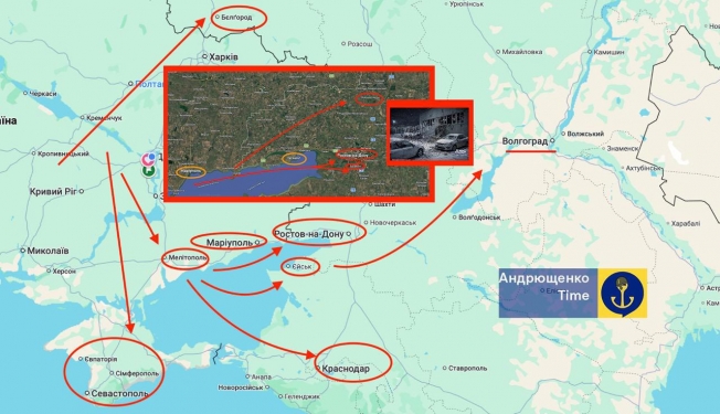 По рашці трішки прилетіло добрих дронів