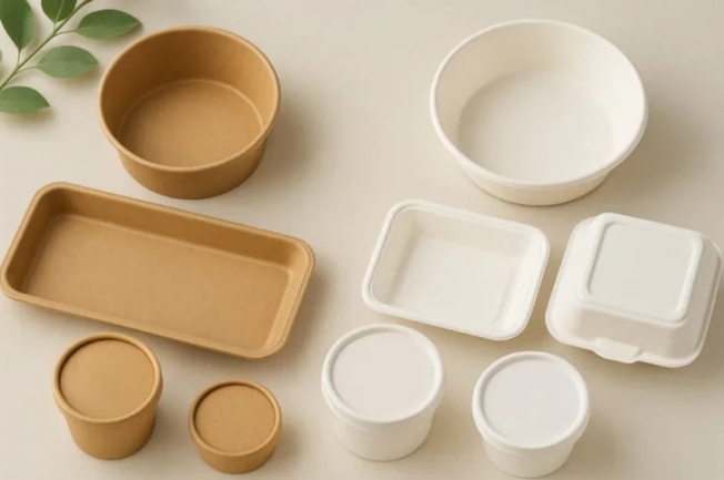 Крафтовые салатники для кейтеринга: как выбрать посуду