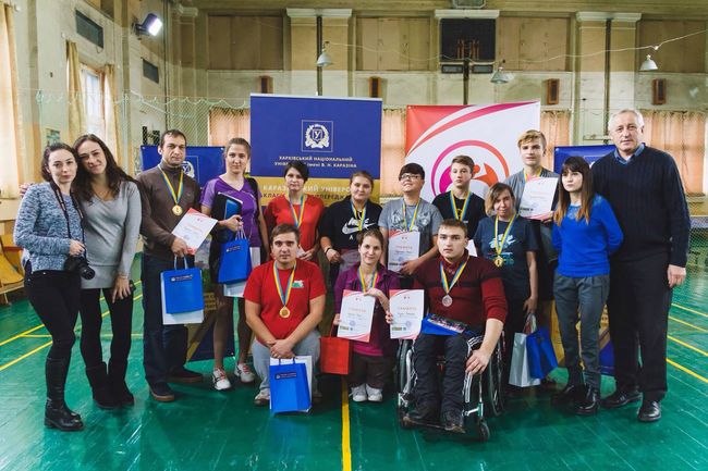В Харкові відбувся Турнір з настільного тенісу серед людей з інвалідністю