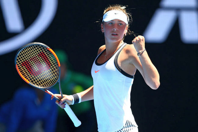 15-летняя украинка Марта Костюк сенсационно выиграла на Australian Open 