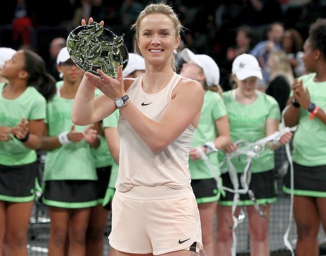 Харьковская теннисистка Элина Свитолина выиграла турнир в Нью-Йорке (фото, видео)