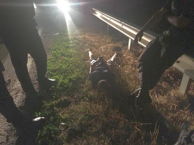 От проспекта Науки до окружной: вооруженный пьяный водитель уходил от преследования полиции (фото)