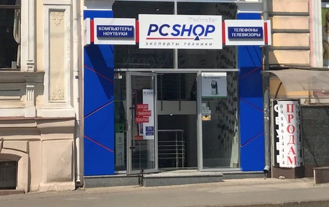 В Харькове на Сумской ограбили магазин электроники PCshop (видео)