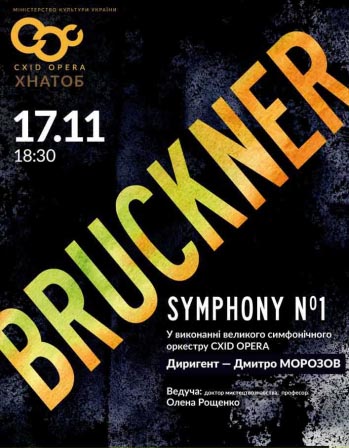 Симфонический оркестр А.Брукнер симфония № 1