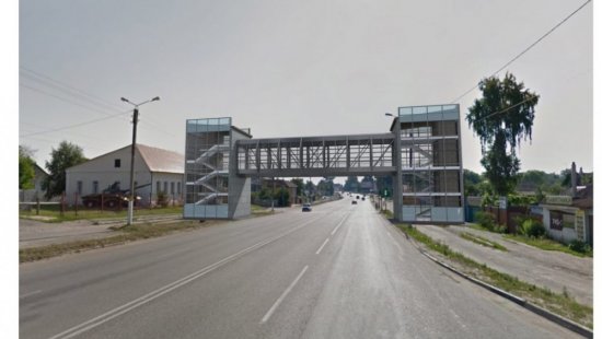 Под Харьковом началось строительство прозрачного моста