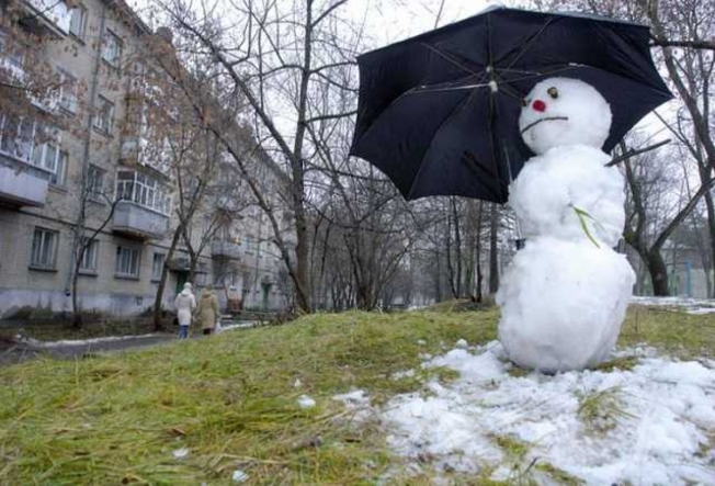 Январь в Украине будет аномально теплым