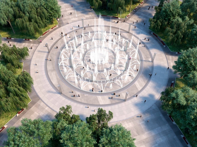 Сухой фонтан на площади Свободы: Кернес опубликовал фото