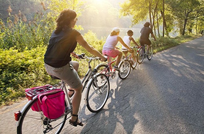 Укрепление здоровья с помощью велосипеда