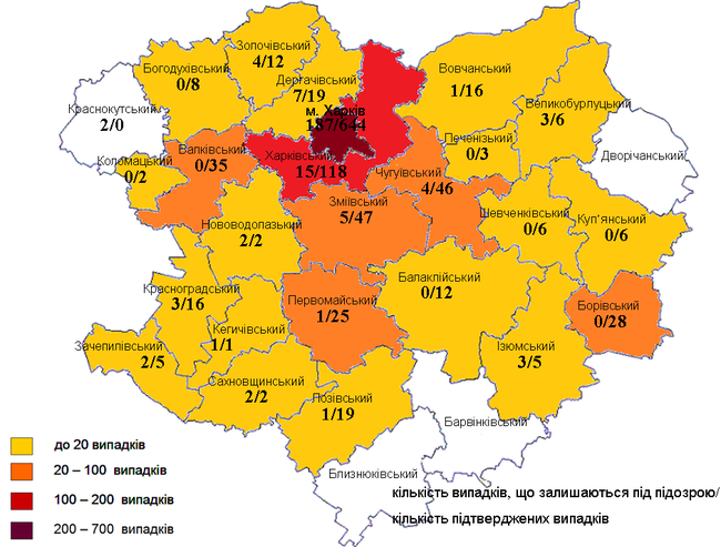 Коронавирус в Харькове: статистика на 1 июня (ОБНОВЛЯЕТСЯ)