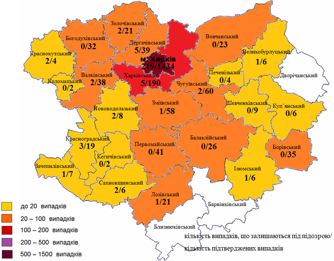 Коронавирус в Харькове: статистика на 29 июня (ОБНОВЛЯЕТСЯ)