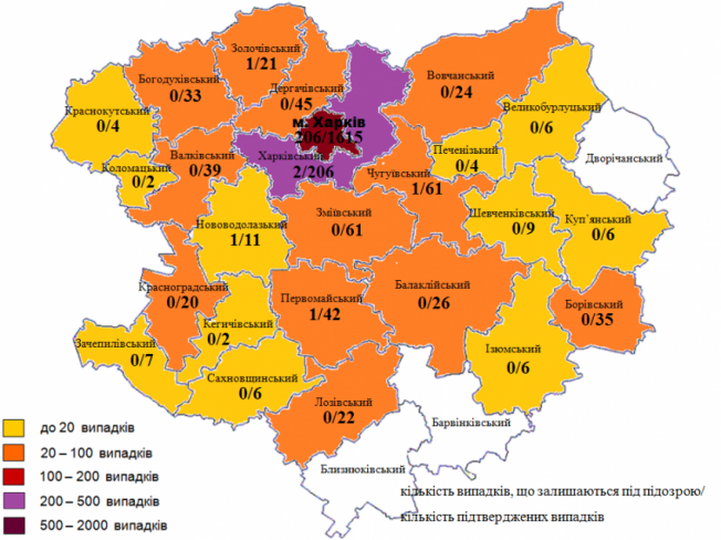 Коронавирус в Харькове: статистика на 4 июля (ОБНОВЛЯЕТСЯ)