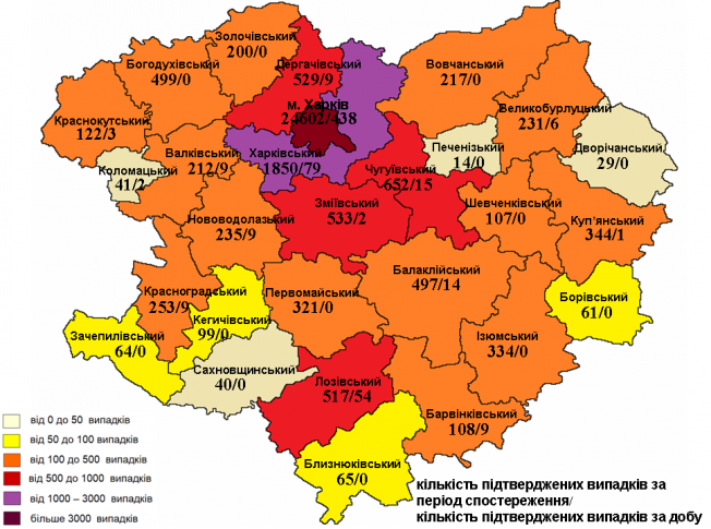 Коронавирус в Харькове: статистика на 25 октября (ОБНОВЛЯЕТСЯ)