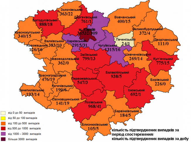 Коронавирус в Харькове: статистика на 22 ноября (ОБНОВЛЯЕТСЯ)