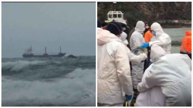 Крушение корабля с украинцами в Черном море, на скалах заметили тела: Для некоторых рейс был первым