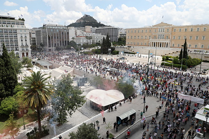 Греки устроили масштабную забастовку против четырехдневной рабочей недели