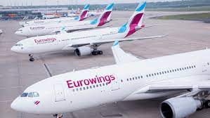 Немецкий лоукостер Eurowings с сентября начинает полеты в Киев
