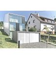 В Германии построили узкий прозрачный дом 