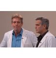 Джордж Клуни и Хью Лори объединились для съемок пародии на «Хауса» и «Скорую помощь»