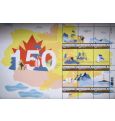 В Кабмине торжественно погасили марку к 150-летию Канады: Эскиз разработала студентка из Харькова