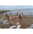 Одесский пляж накрыла трехметровая волна